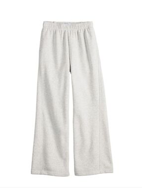 FLX Heavyweight Embrace Fleece Wide Leg Sweatpants Inseam 32.5 New With Tags
